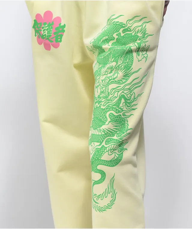 Green clearance dragon sweatpants