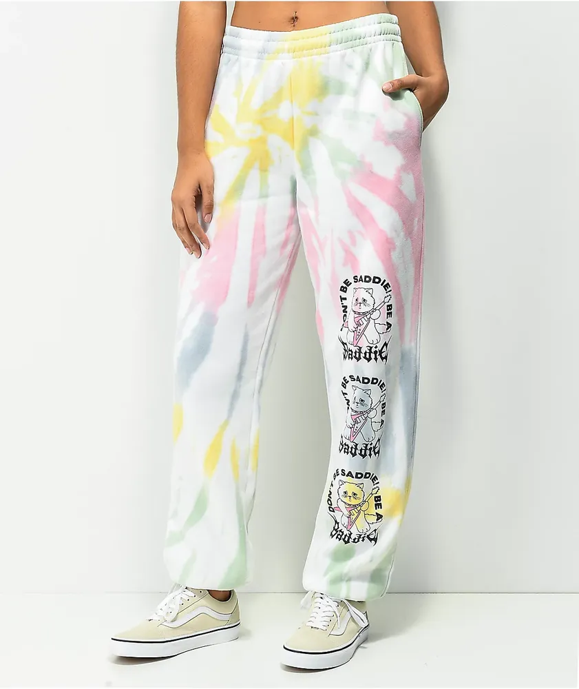 NGOrder Saddie Baddie Multicolor Tie Dye Sweatpants Hamilton Place