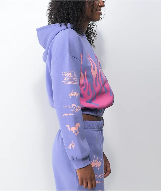 Saucony speed demon hoodie 2025 purple
