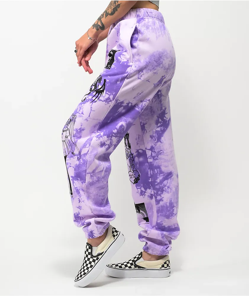 Lavender tie hotsell dye sweatpants