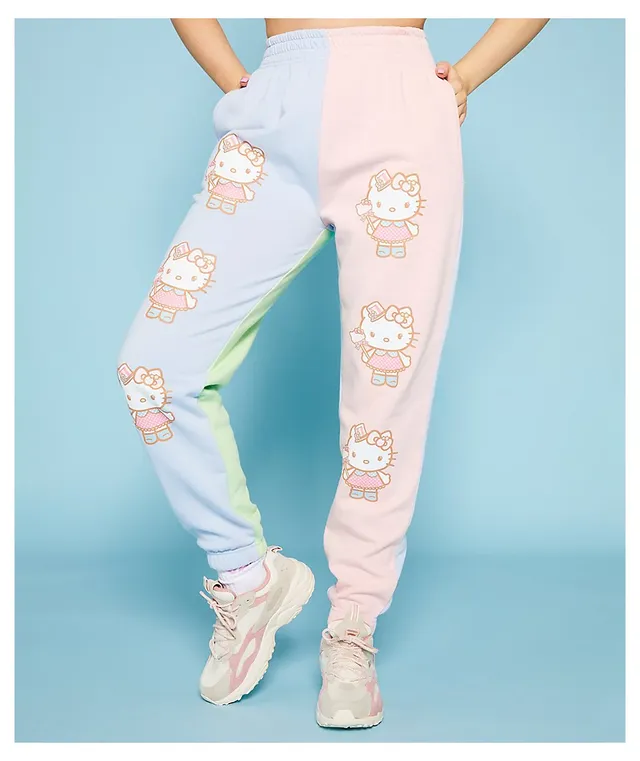 Pastel sweatpants set outlet