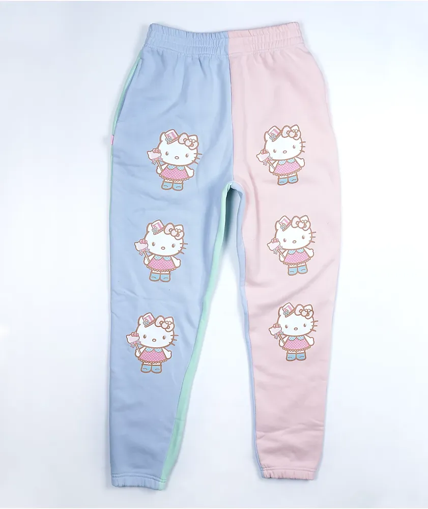 Pastel sweatpants 2025 set