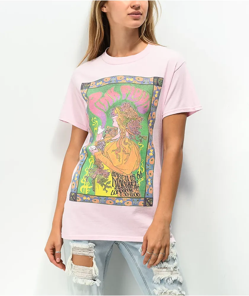 Pink floyd sale acid wash shirt
