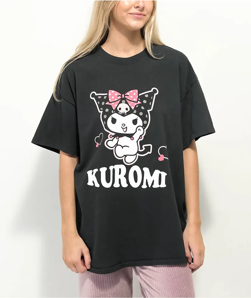 NGOrder x Sanrio Kuromi Black T-Shirt at Hamilton Place in