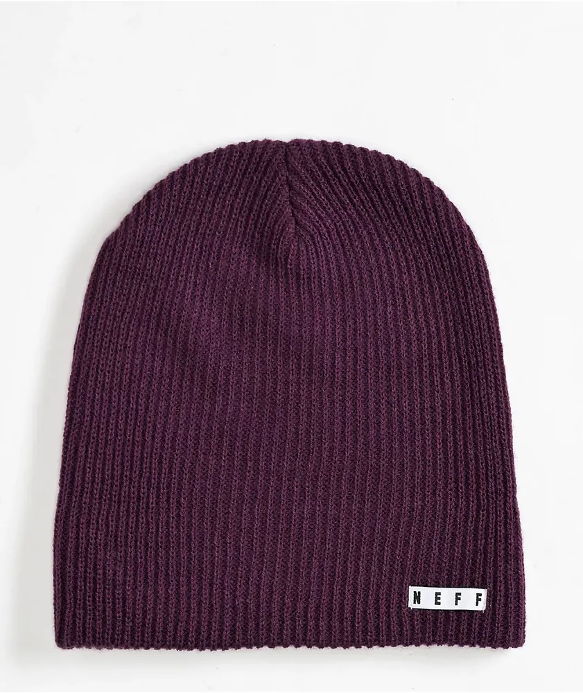Purple neff beanie store