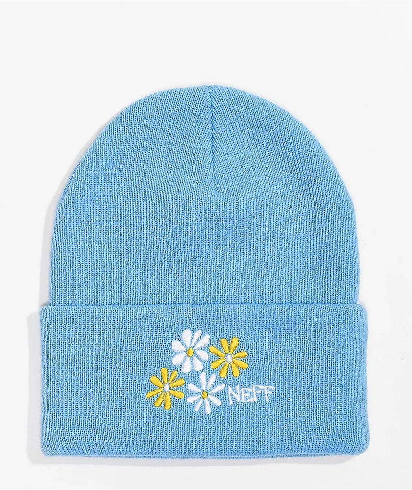 Blue top neff beanie