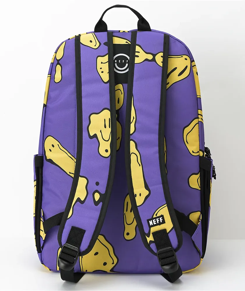 Neff Drippy Smile Momentum Purple Backpack at Mall of