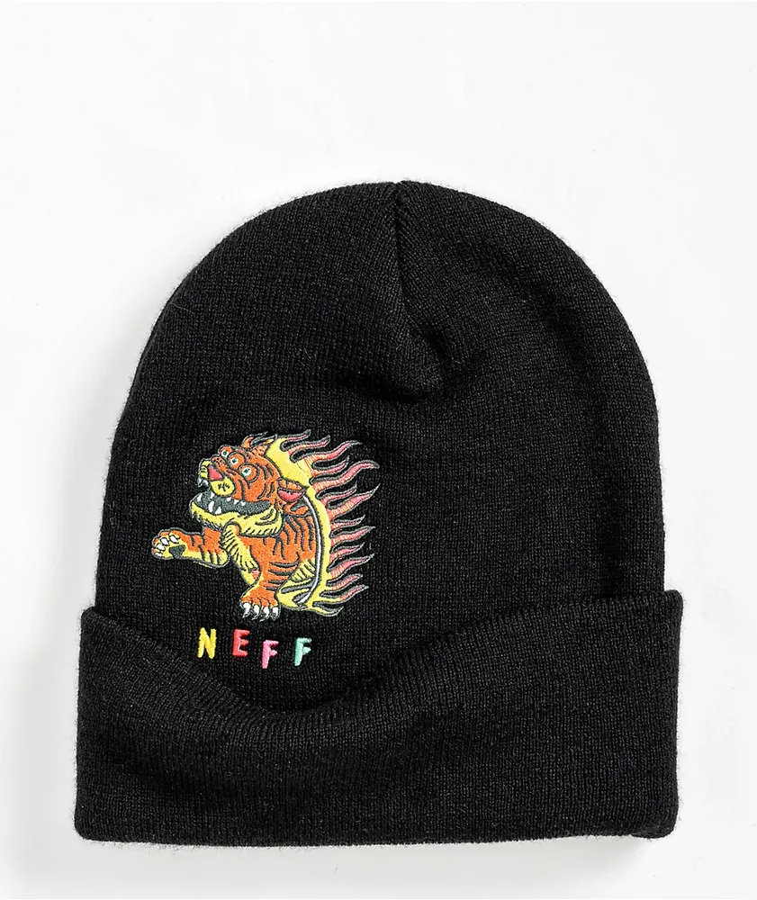 Black shop neff beanie