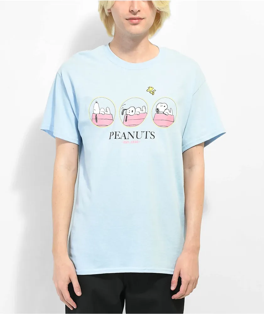Neon riot Neon Riot x Peanuts Woodstock Baby Blue T Shirt