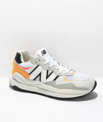 New Balance Lifestyle 574 Cloud, Fog & Yellow Shoes at