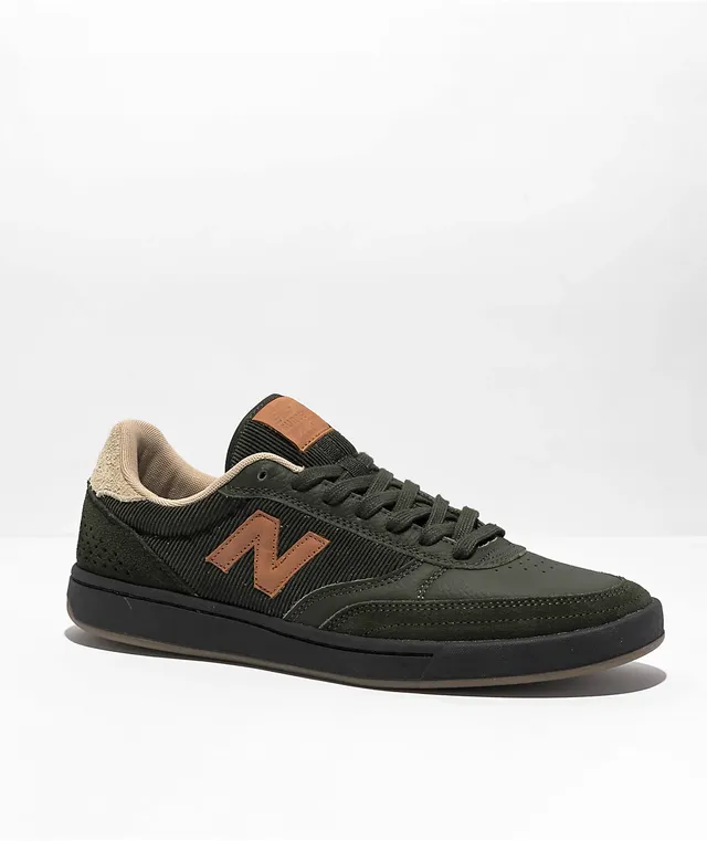 New Balance Numeric 440 Surrey Dark Green Corduroy Skate Shoes