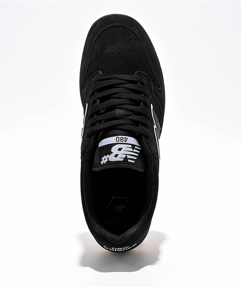 New Balance Numeric 480 Black Skate Shoes | Liberty Center