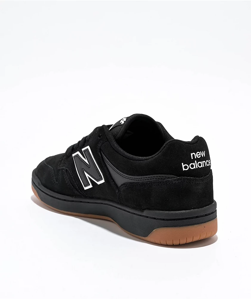 New Balance Numeric 480 Black Skate Shoes | Liberty Center