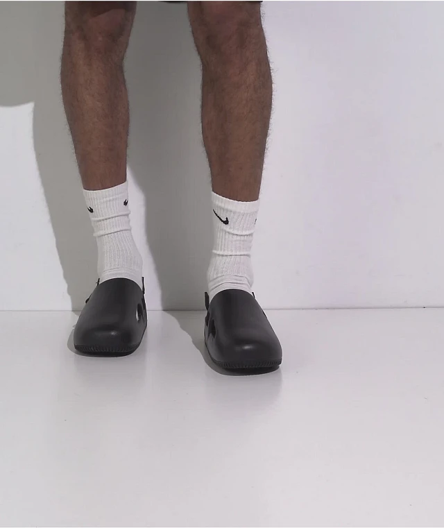 Orange Mule Black 靴 Nike Calm