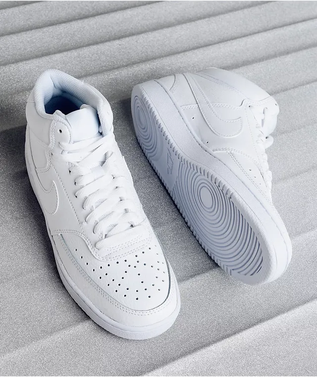 White nike air force 1 womens high discount