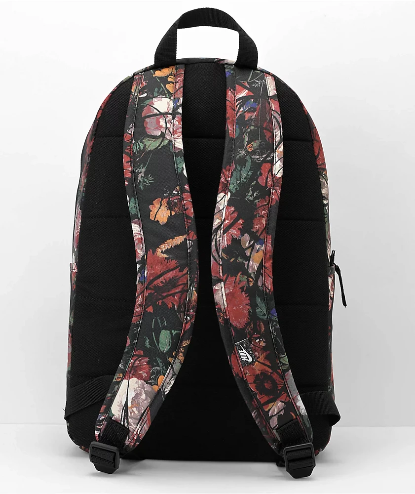 Nike Elemental Floral Black Backpack | Connecticut Post Mall