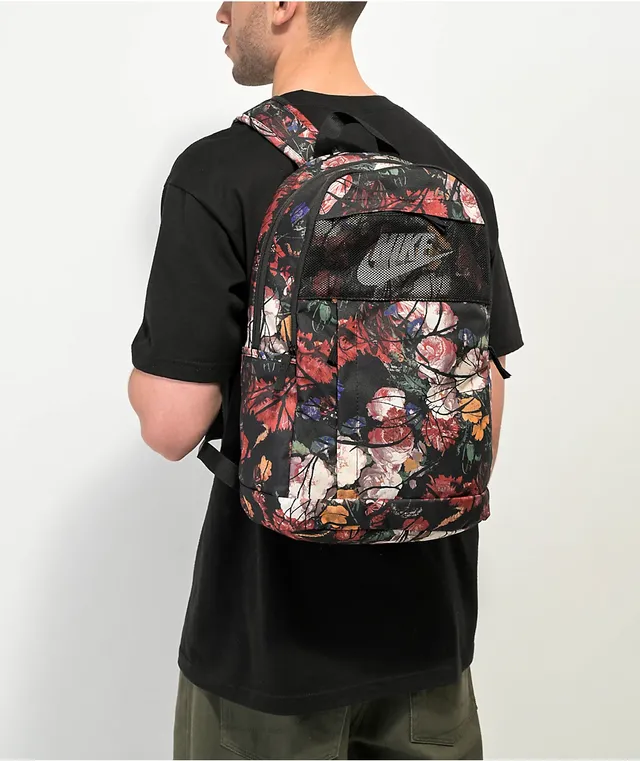 Nike heritage floral top backpack