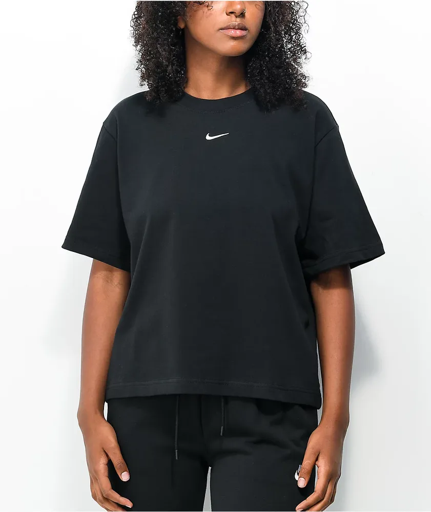 Nike Essential Boxy Black T Shirt Shop Midtown