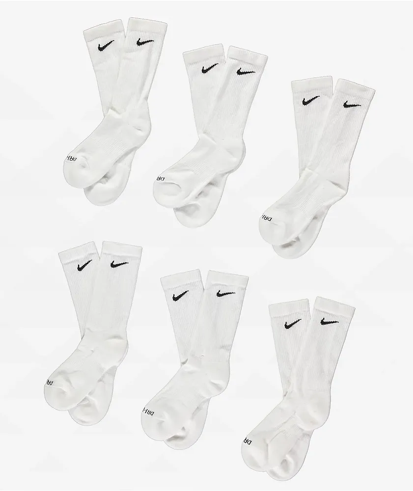 White nike crew socks womens store