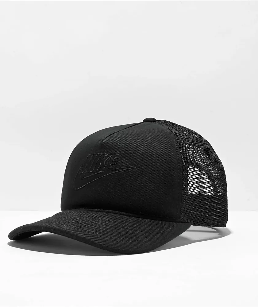 Nike Futura Black Trucker Hat CoolSprings Galleria