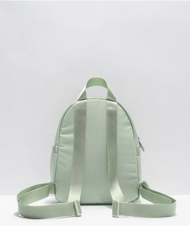 Mint green mini backpack top