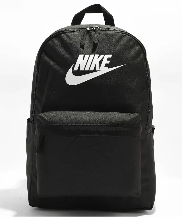 Nike heritage top backpack black