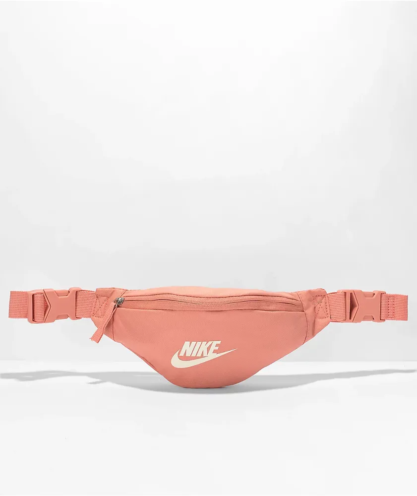 Nike orange fanny pack top