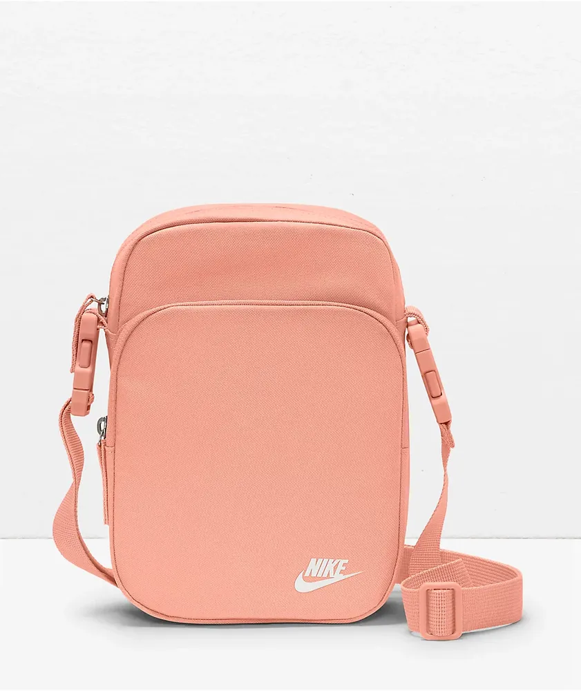 Nike crossbody bag pink discount