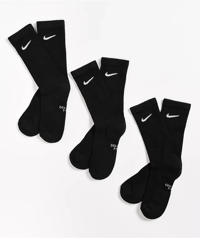 Kids black nike socks outlet