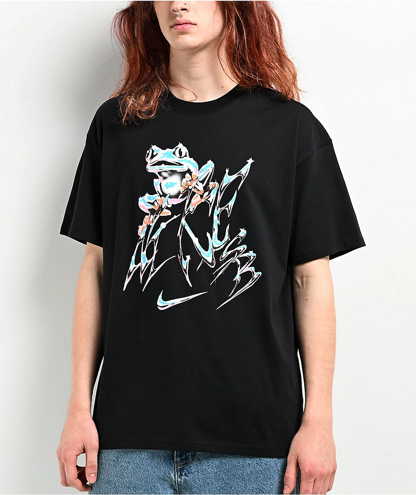 Nike Lazy Gawd Frog Black T-Shirt | MainPlace Mall