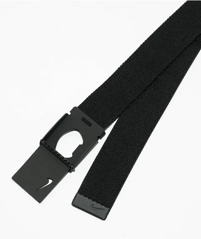 Nike black web belt outlet