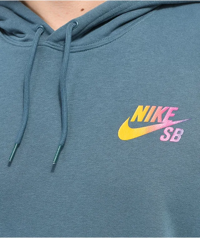 Nike SB ASR Graphic Ash Green Hoodie Vancouver Mall