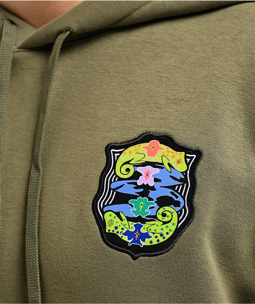Nike SB Agnostic Olympics Olive Hoodie | MainPlace Mall