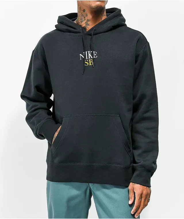 Nike sb best sale embroidered logo hoodie
