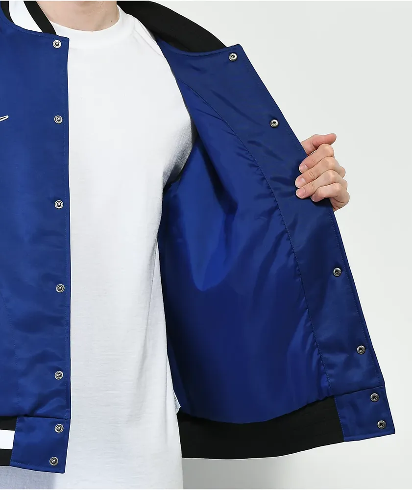 Nike SB Baseball Blue Varsity Jacket | MainPlace Mall