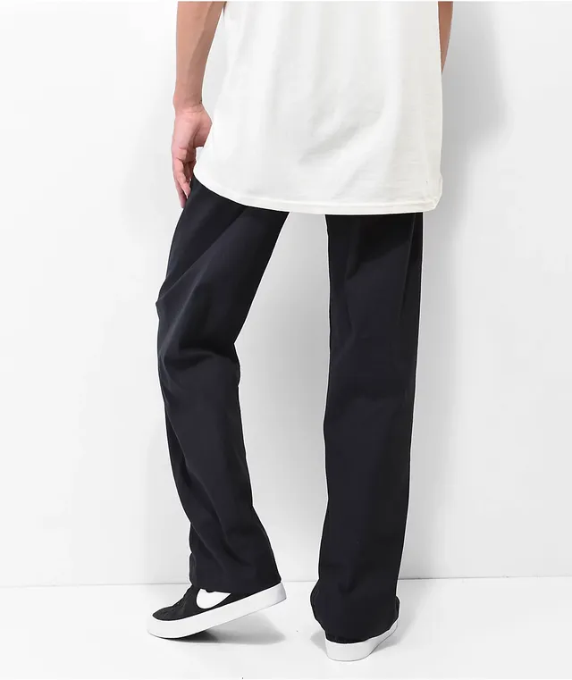 Nike SB Black Loose Fit Chino Skate Pants Vancouver Mall