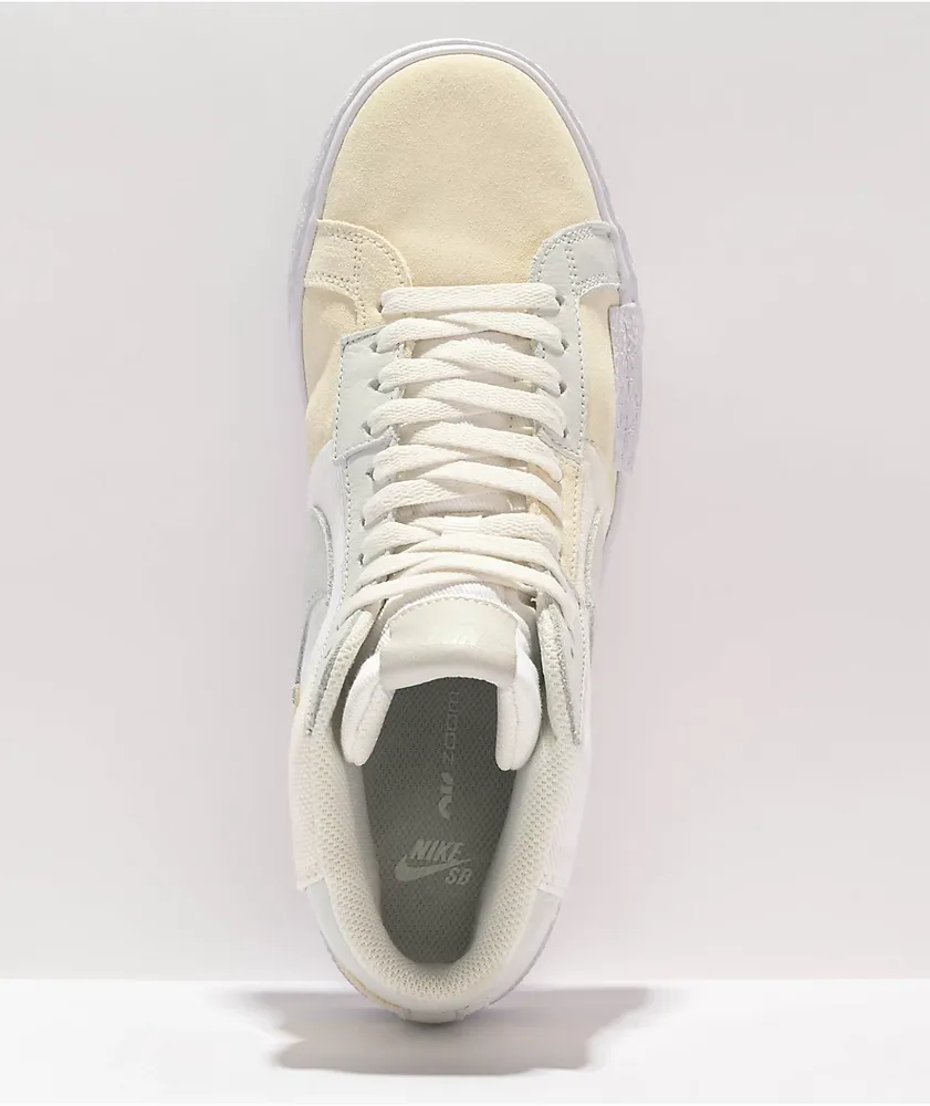Nike sb zoom blazer mid edge summit white clearance