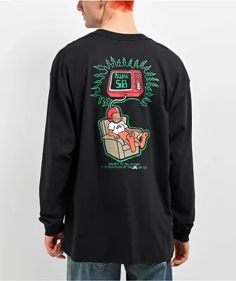 snaked lows Tシャツ LSTRI-BLACK-FRONT_132bfe48-