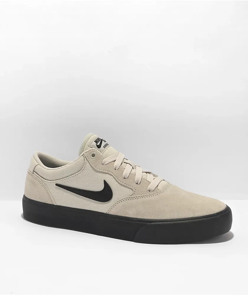 Nike SB Chron 2 Bone & Black Skate Shoes Hamilton Place