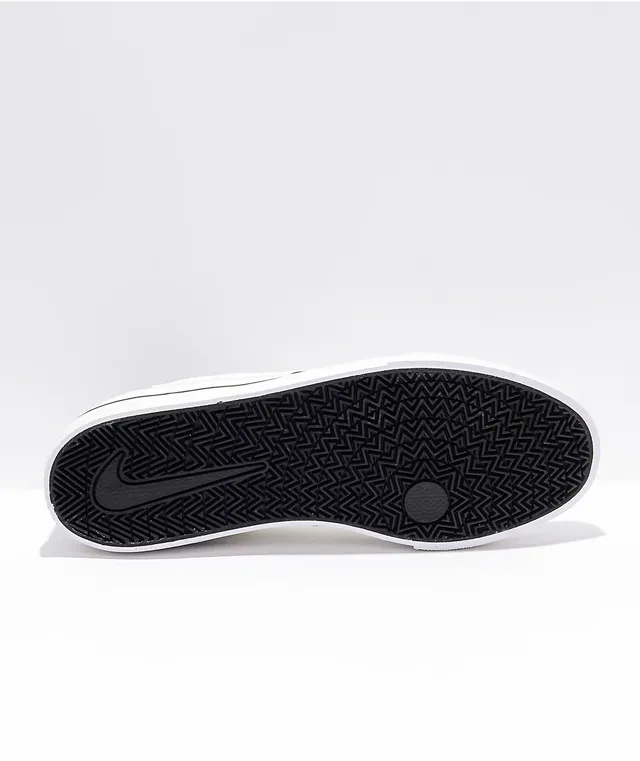 Nike sb white canvas clearance