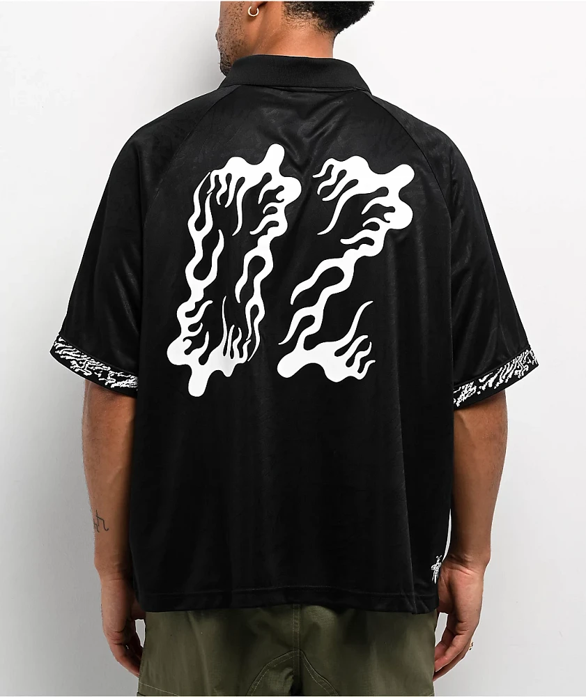 Nike SB Dri-FIT Jacquard Black Skate Jersey | MainPlace Mall