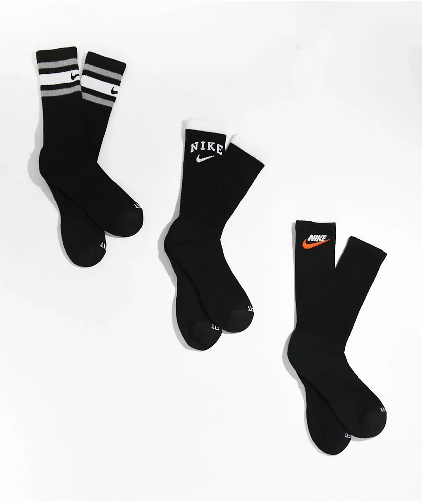 Nike sb 3 top pack crew socks