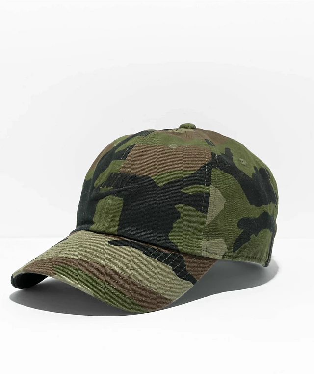 Nike SB Futura Wash Camo Strapback Hat at CoolSprings