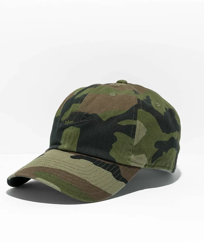 Nike sb camo cap best sale