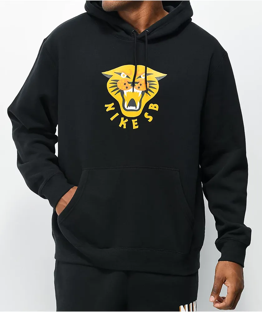 Nike SB GFX Panther Black Hoodie | Hamilton Place