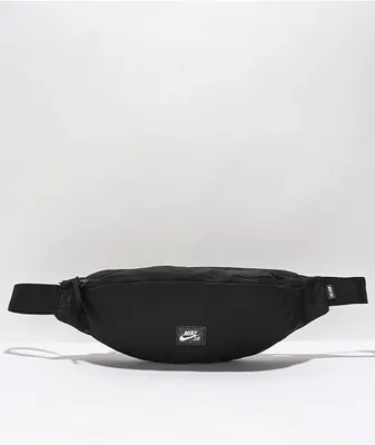 Nike black fanny pack top