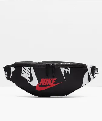 Nike black heritage fanny pack new arrivals