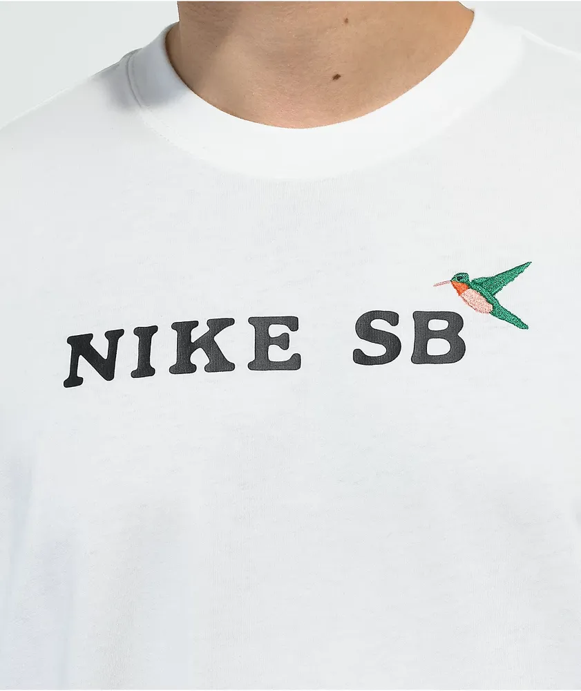 Nike SB Hummingbird White T-Shirt at CoolSprings Galleria in