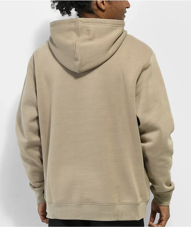 Nike hoodie discount tan