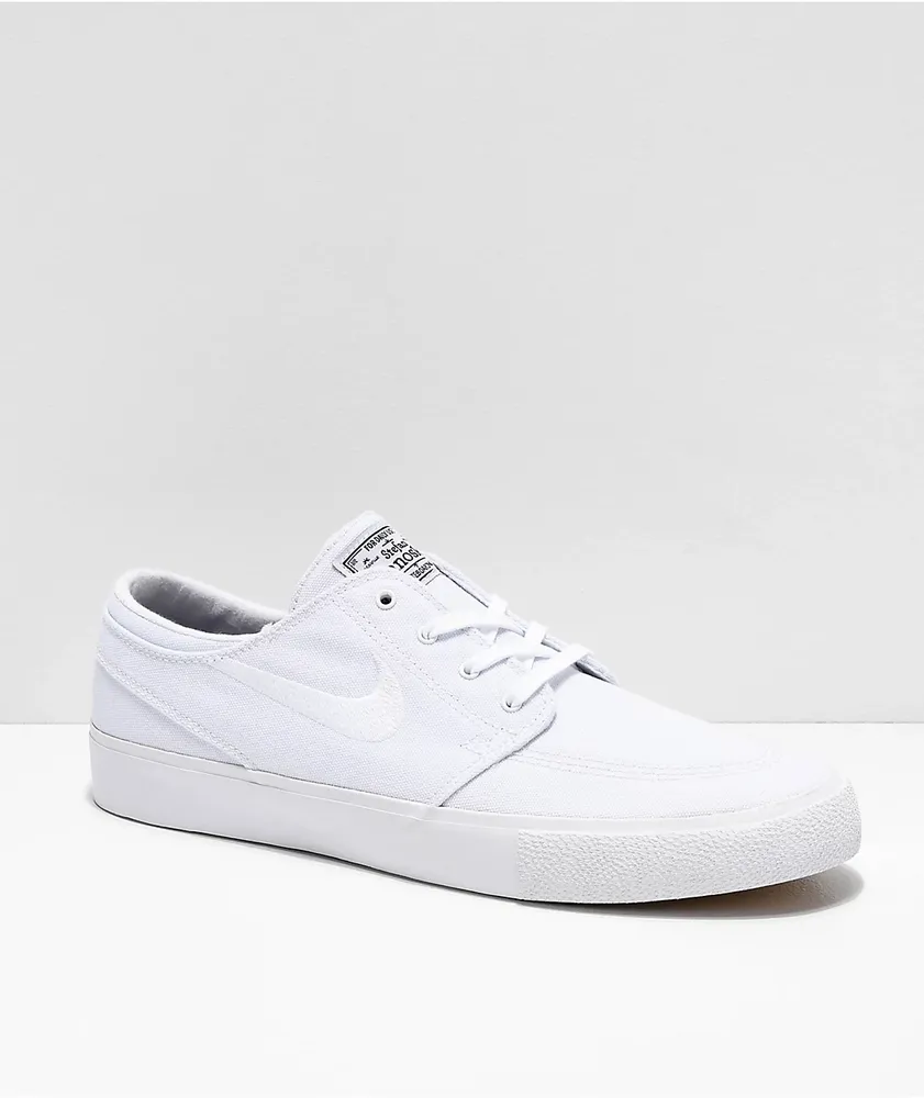 Nike white sb shoes clearance